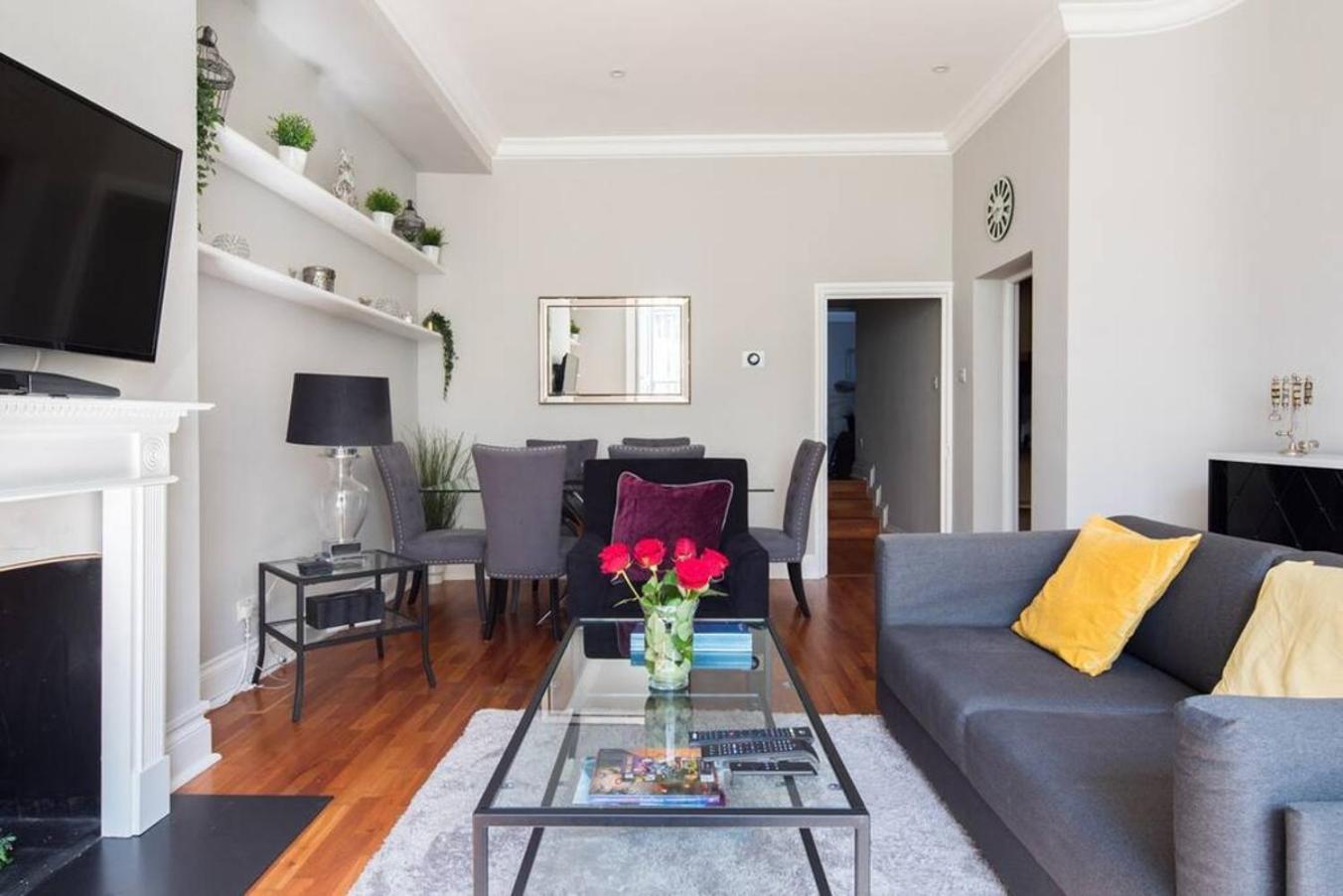Apartamento Steps From Hyde Park 2Br 2Bath Sleeps 6 Londres Exterior foto